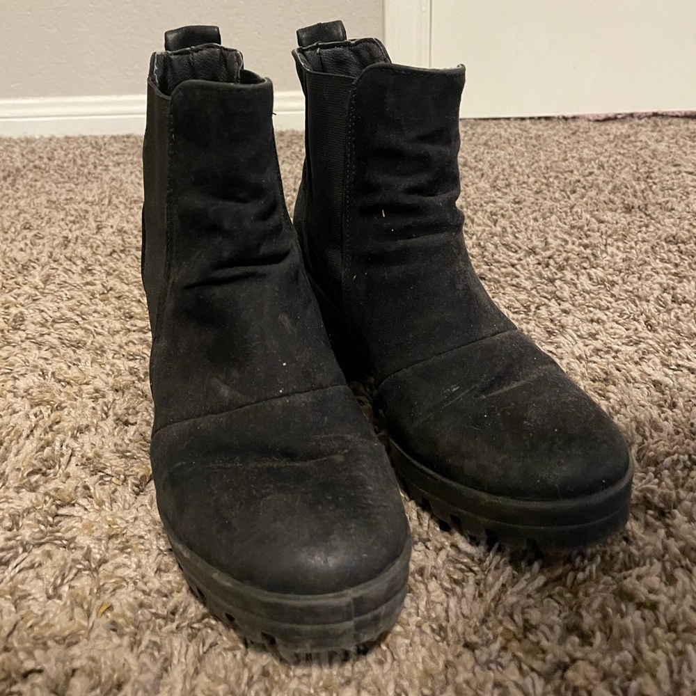Topshop size 6.5 37/4 great. Used. Black. Confortable